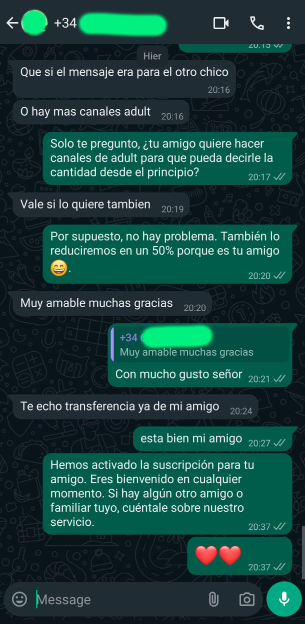 suscripción IPTV